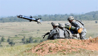 US troops fire Javelin missile during ''Yudh Abhyas'' exercises with the Indian Army in 2009. Image: US Army